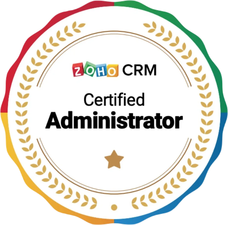 zoho crm certified administrator