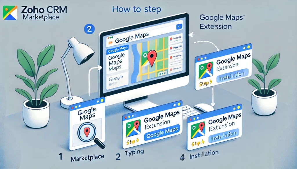 Find Address Using Google Maps Extension